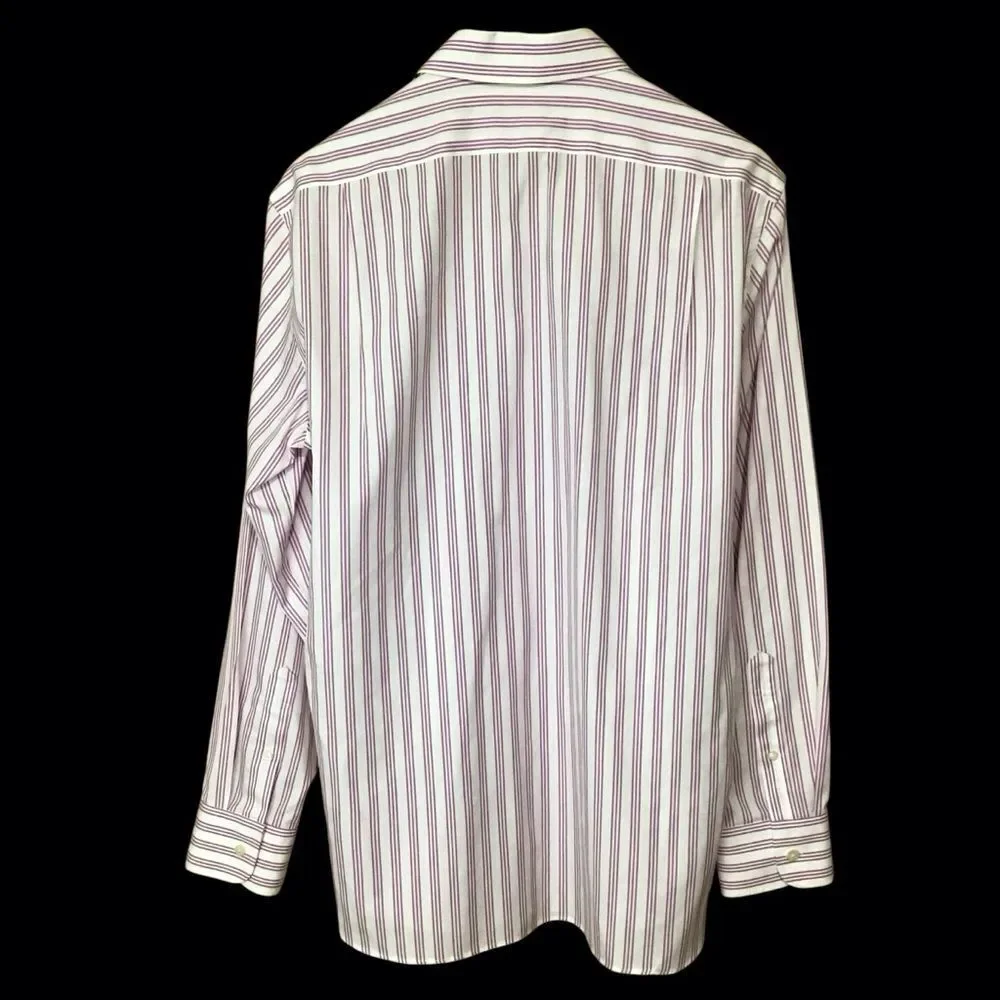 Thompson Shirtings‎ J. Crew Wrinkle Free 80’s 2-Ply Shirt L 16-16.5